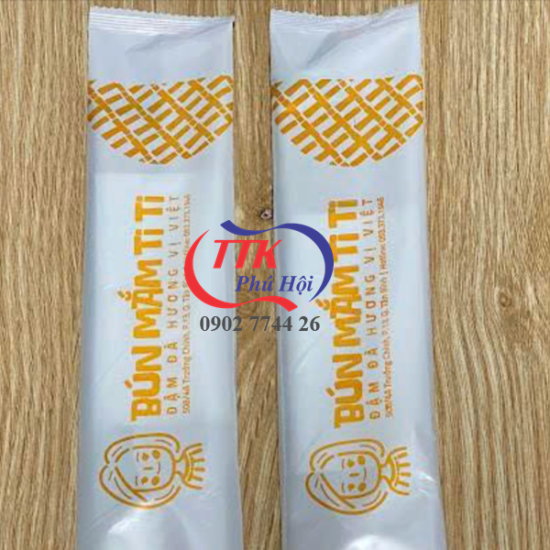 In bao bộ muỗng đũa tăm giấy - Ảnh 3