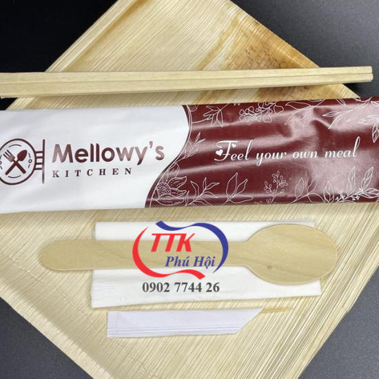 In bao set muỗng đũa tăm dùng 1 lần - Ảnh 3