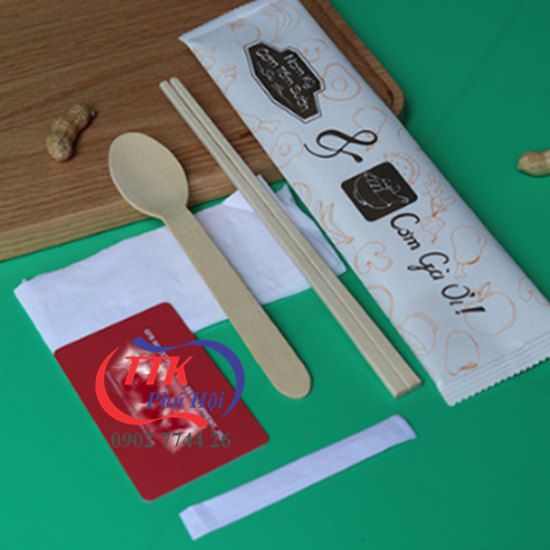 In bao set muỗng đũa tăm dùng 1 lần - Ảnh 2
