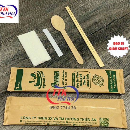 In bao set muỗng đũa tăm dùng 1 lần - Ảnh 5
